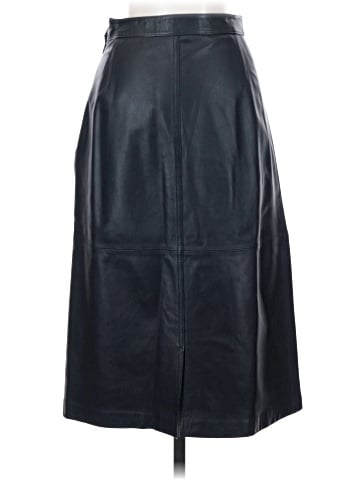 Pure Collection Faux Leather Skirt (view 2)