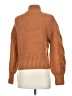 Commense 100% Polyester Brown Turtleneck Sweater Size XS - photo 2