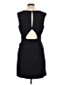 Donna Morgan Solid Black Cocktail Dress Size 12 - photo 2