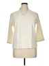 Appleseeds Ivory 3/4 Sleeve Top Size XL (petite) - photo 1