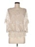 ECI Ivory 3/4 Sleeve Blouse Size M - photo 1
