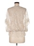 ECI Ivory 3/4 Sleeve Blouse Size M - photo 2
