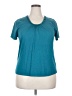 Jaclyn Smith Teal Active T-Shirt Size XXL - photo 1
