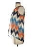 Olive and Oak 100% Polyester Blue Sleeveless Blouse Size S - photo 5