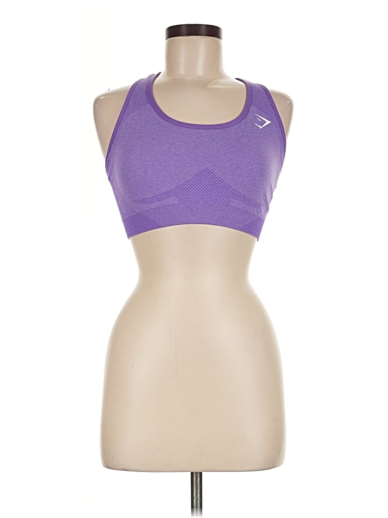 Pre-owned Gymshark Sports Bra In Purple