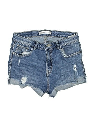 Trafaluc by Zara Denim Shorts (view 1)