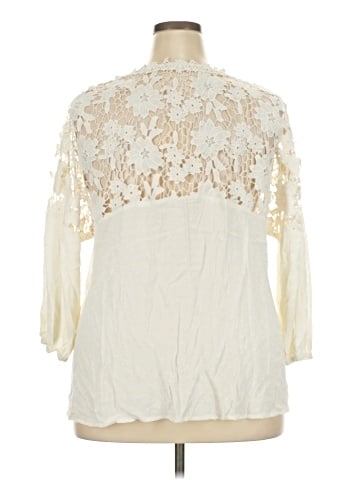 Oddi 3/4 Sleeve Blouse (view 2)