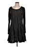 Elle 100% Nylon Black Casual Dress Size L (estimated) - photo 1