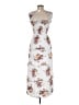 Assorted Brands 100% Rayon Floral White Casual Dress Size M - photo 2