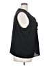 Kasper Black Sleeveless Blouse Size 2X - photo 4