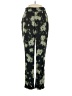 Noir 100% Polyester Floral Green Casual Pants Size S - photo 1