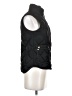 J.Crew 100% Polyester Black Vest Size XXS - photo 4