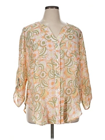Ruby Rd. 3/4 Sleeve Blouse (view 1)