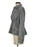 Max Studio Stripes Gray Long Sleeve Blouse Size S - photo 5