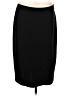 Eileen Fisher Solid Black Silk Skirt Size L - photo 1