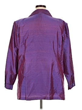 Avenue 3/4 Sleeve Silk Top (view 2)
