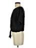 Everlane 100% Cupro Black Short Sleeve Blouse Size 2 - photo 5