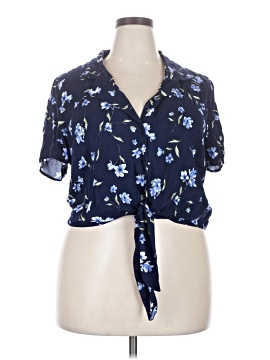 Forever 21 Plus Short Sleeve Blouse