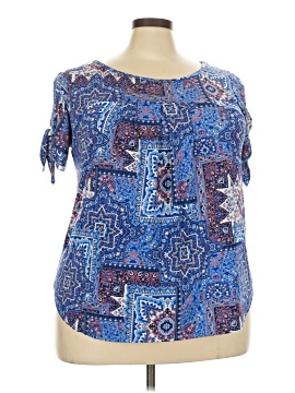 db established 1962 Short Sleeve Blouse (view 1)