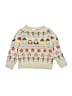 Hanna Andersson 100% Cotton Print Ivory Pullover Sweater Size 2T - photo 1