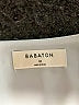 Babaton 100% Polyester Gray Blue Short Sleeve Top Size M - photo 7