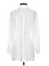 Unbranded Polka Dots White Long Sleeve Blouse Size S (estimated) - photo 2