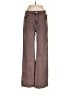 Luvamia Chevron-herringbone Brown Jeans Size M - photo 1