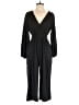 Hutch Solid Black Jumpsuit Size M - photo 1