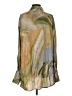 Significant Other Print Green Long Sleeve Blouse Size 4 - photo 2