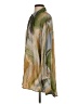Significant Other Print Green Long Sleeve Blouse Size 4 - photo 5