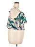 Torrid 100% Rayon Tropical Multi Color Pink Sleeveless Blouse Size 2X Plus (2) - photo 4