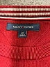 Tommy Hilfiger 100% Cotton Burgundy Pullover Sweater Size S - photo 7