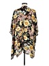 Maurices 100% Polyester Yellow Kimono One size - photo 2