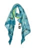 Assorted Brands 100% Polyester Teal Scarf One size - photo 1
