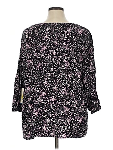 Terra & Sky 3/4 Sleeve Blouse (view 2)