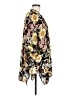 Maurices 100% Polyester Yellow Kimono One size - photo 4