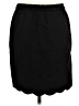 Skies Are Blue Solid Black Casual Skirt Size M - photo 2