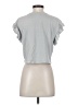 Zara Gray Short Sleeve Top Size S - photo 2