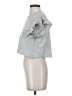 Zara Gray Short Sleeve Top Size S - photo 5