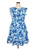 Sugarlips Print Blue Cocktail Dress Size 2X - photo 1