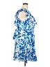 Sugarlips Print Blue Cocktail Dress Size 2X - photo 4