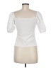 H&M White Short Sleeve Top Size M - photo 2