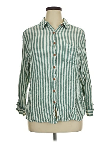Jane and Delancey Long Sleeve Button-Down Shirt (view 1)
