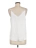 Express 100% Polyester White Sleeveless Blouse Size M - photo 2