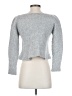 LoveShackFancy Silver Wool Pullover Sweater Size S - photo 2