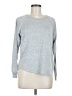 Live Love Lounge by Karen Neuberger Gray Pullover Sweater Size M - photo 1