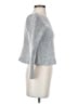 LoveShackFancy Silver Wool Pullover Sweater Size S - photo 4
