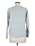 Live Love Lounge by Karen Neuberger Gray Pullover Sweater Size M - photo 2
