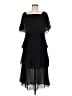 Unbranded 100% Polyester Black Cocktail Dress Size M - photo 1