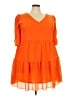 Unbranded Orange Casual Dress Size XXL - photo 1